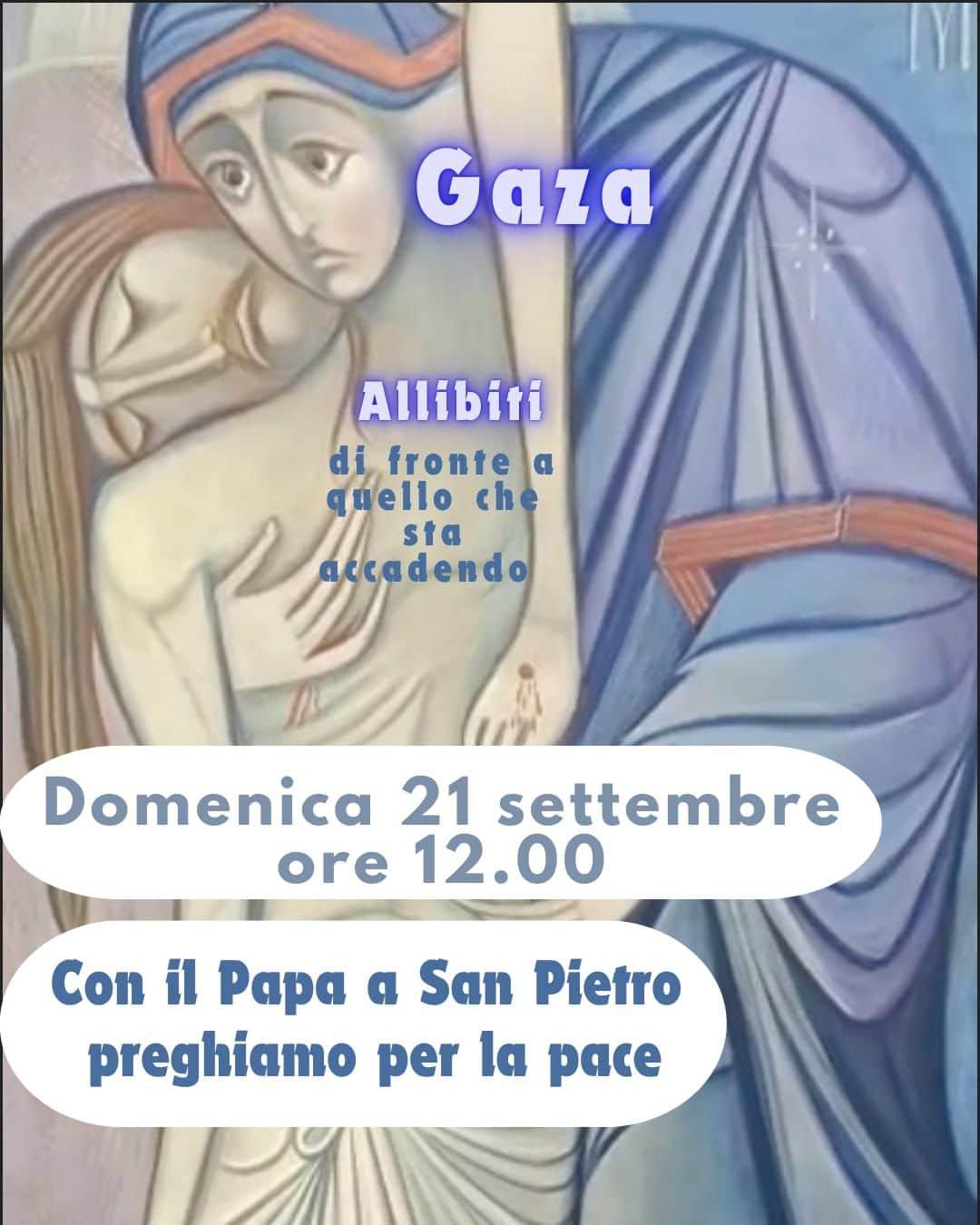 Cè un piacere per la pace: Angelus, domenica il 21 settembre alle 12.00.|