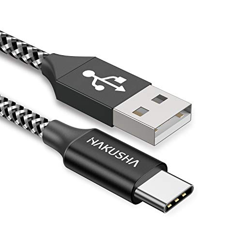 2x arrotolabile estensibile USB-C cavo di ricarica 70cm cavo dati tipo-C Type-C maschio 
